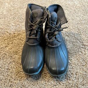 Sperry Black Winter & Rain Boots